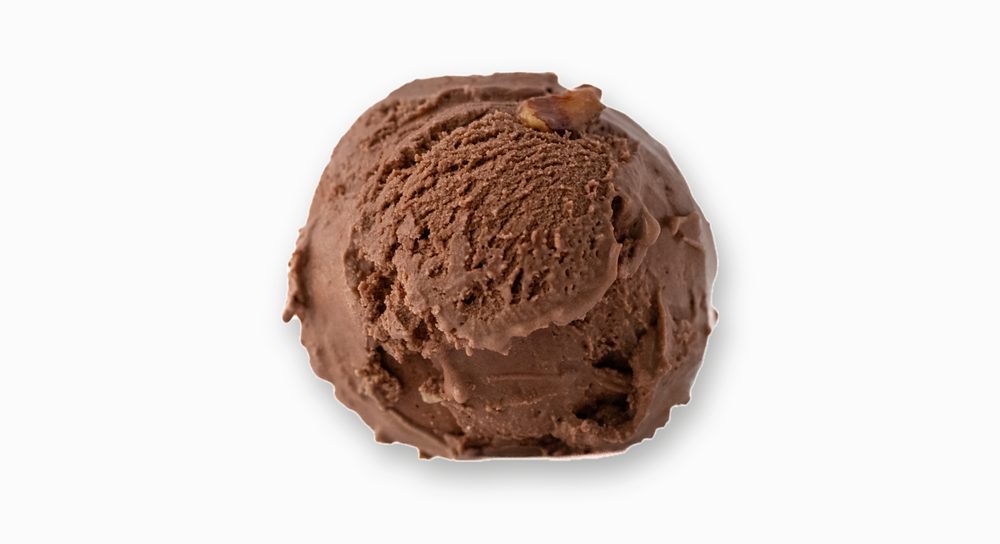 Burnt Almond Fudge ice cream